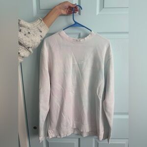 Local’s Only Light Pink & Blue Tye Dye Crew Neck Sweater